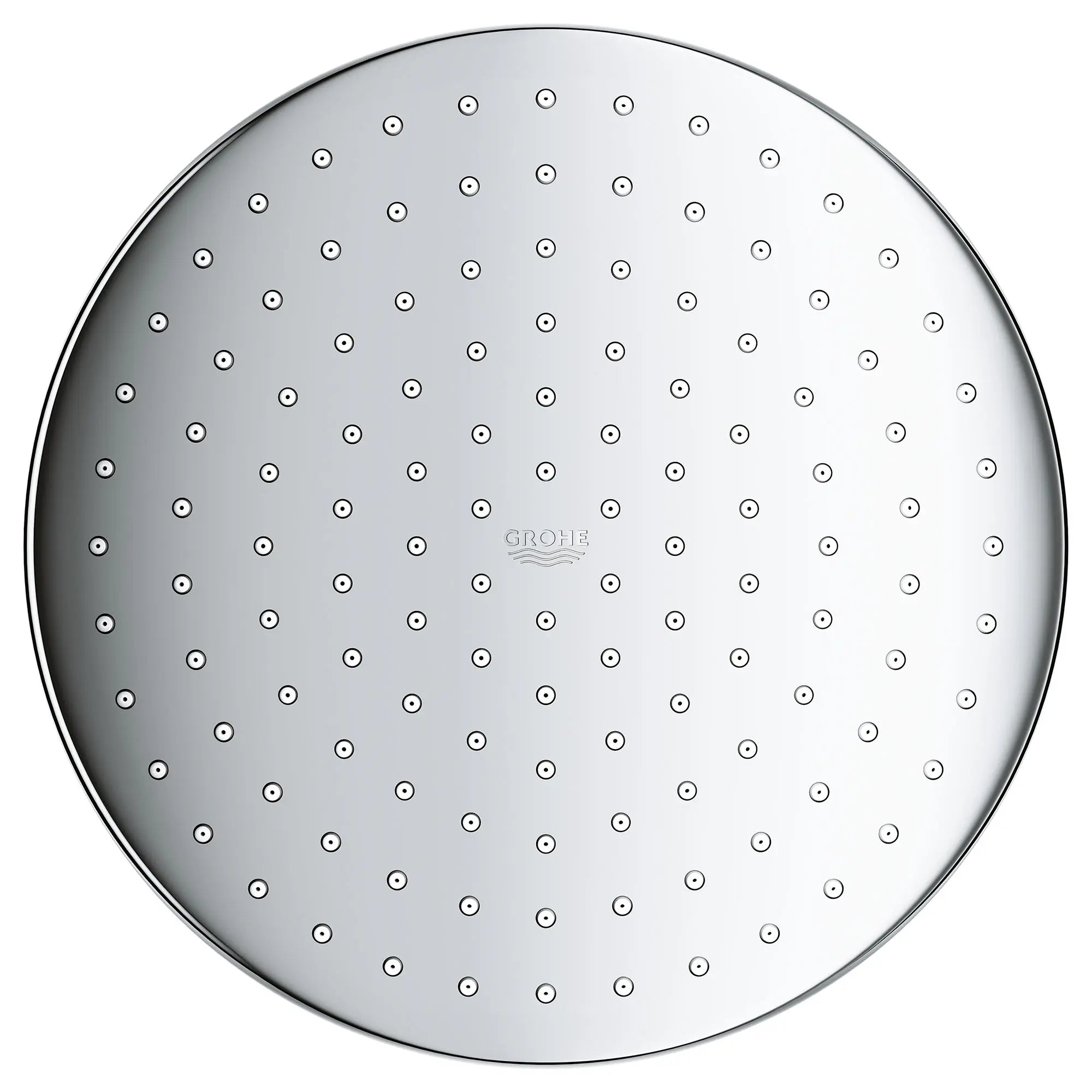 250 Rain Shower Head, 9 7?8" - 1 Spray, 1.75 GPM (6.6 L/min) // GROHE STARLIGHT CHROME // 51003_26715000_3_0_CDNwebp.webp