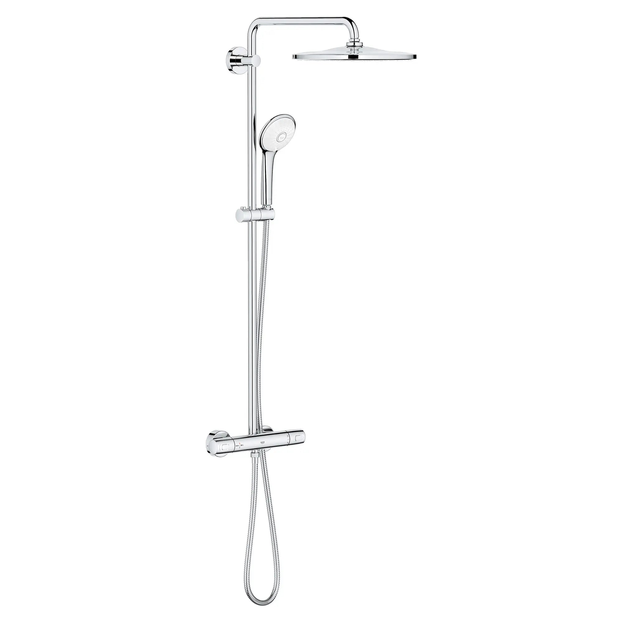 310 CoolTouch Thermostatic Shower System, 1.75 gpm (6.6 L/min) // GROHE STARLIGHT CHROME // 51023_26726000_0_CDNwebp.webp
