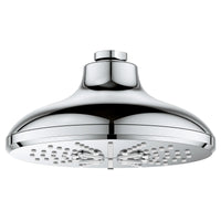 [26789000] Shower Head, 6-1/2" - 3 Sprays, 1.75 GPM (6.6 L/min) - GROHE StarLight Chrome