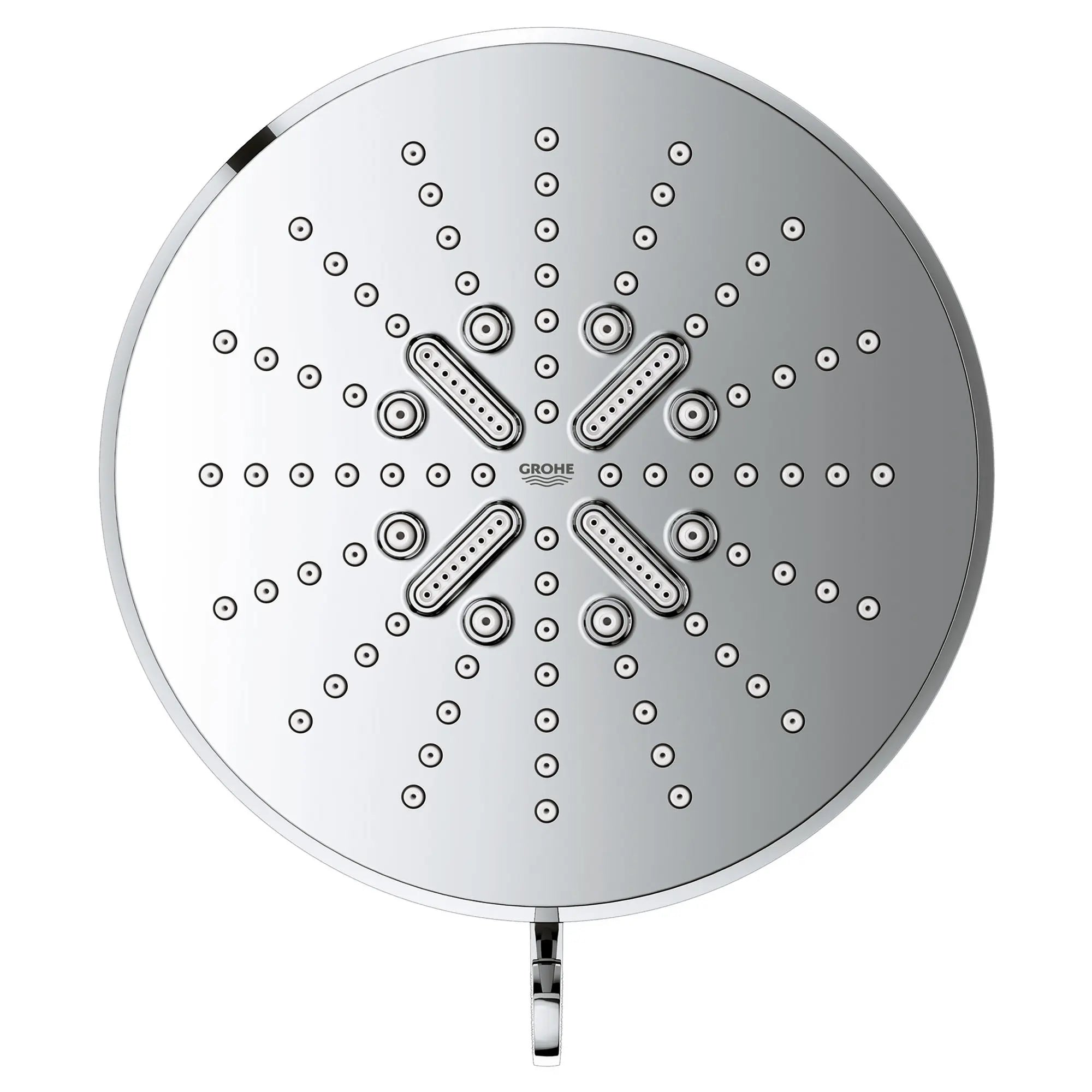 Shower Head, 6-1/2" - 3 Sprays, 1.75 GPM (6.6 L/min) // GROHE STARLIGHT CHROME // 51122_26789000_3_1_CDNwebp.webp