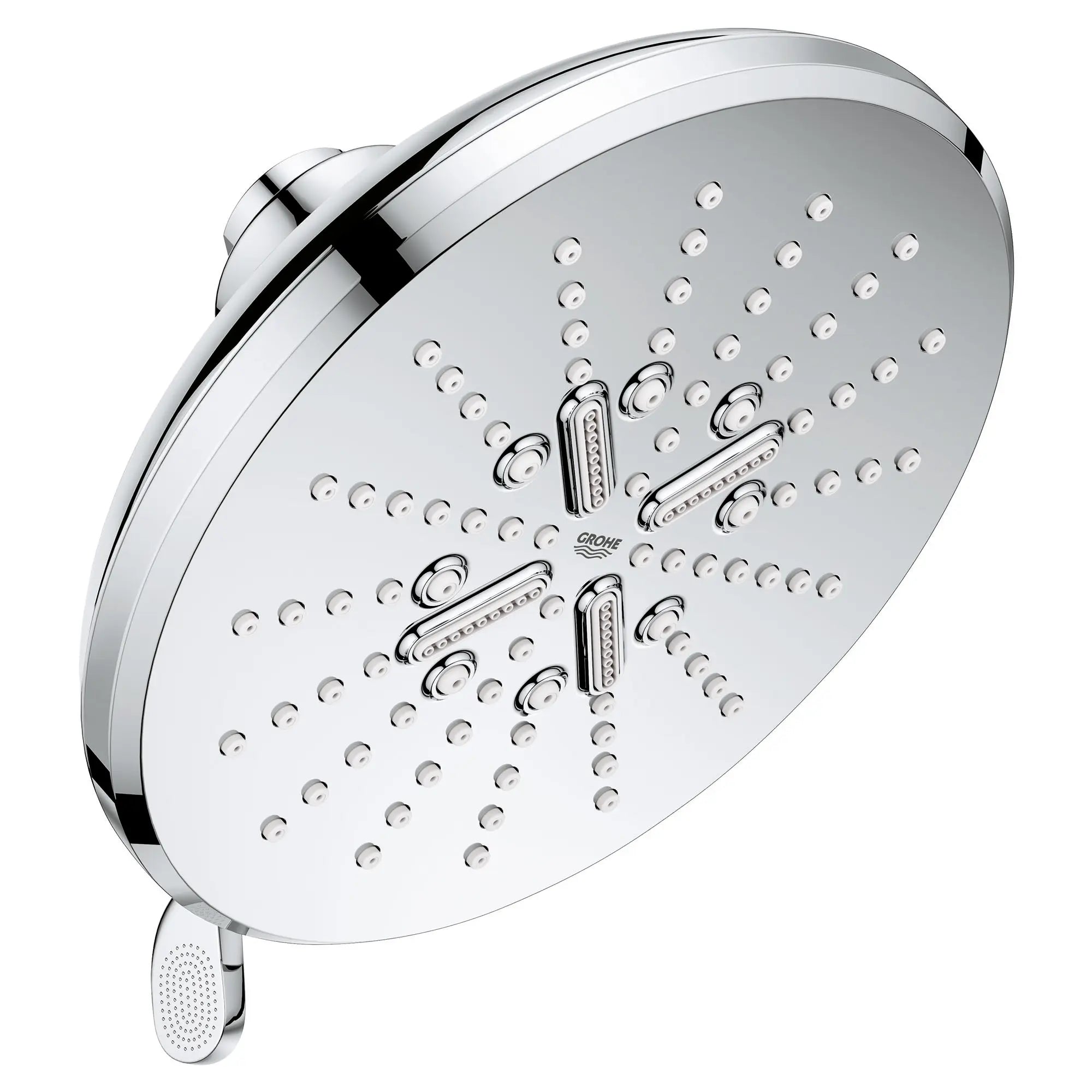 Shower Head, 6-1/2" - 3 Sprays, 1.75 GPM (6.6 L/min) // GROHE STARLIGHT CHROME // 51126_26789000_5_1_CDNwebp.webp