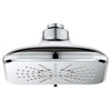 [26797000] Shower Head, 6-1/2" - 3 Sprays, 1.75 GPM (6.6 L/min) - GROHE StarLight Chrome