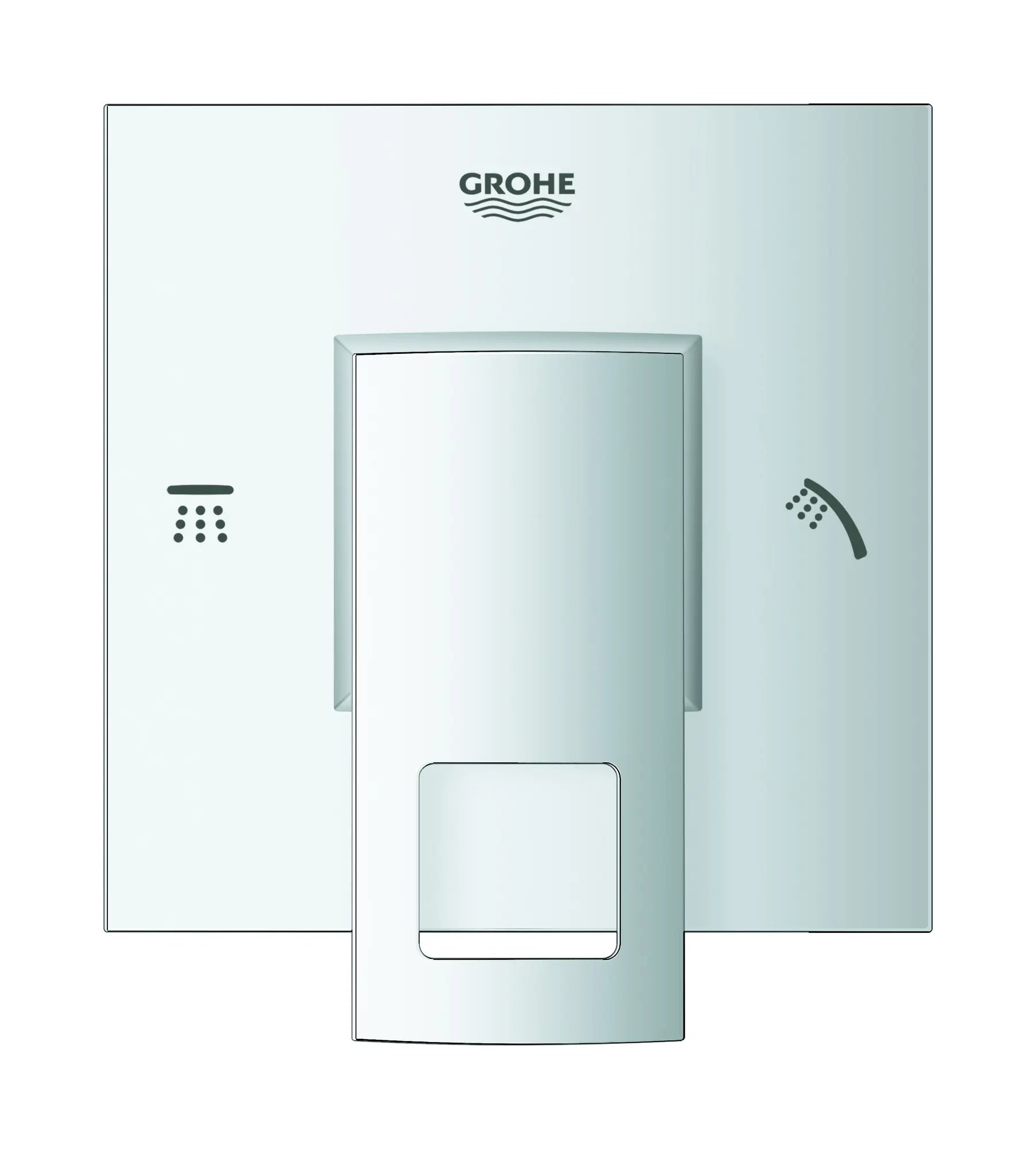 2-Way Diverter Trim // GROHE STARLIGHT CHROME // 52383_29218001_0_CDNwebp.webp
