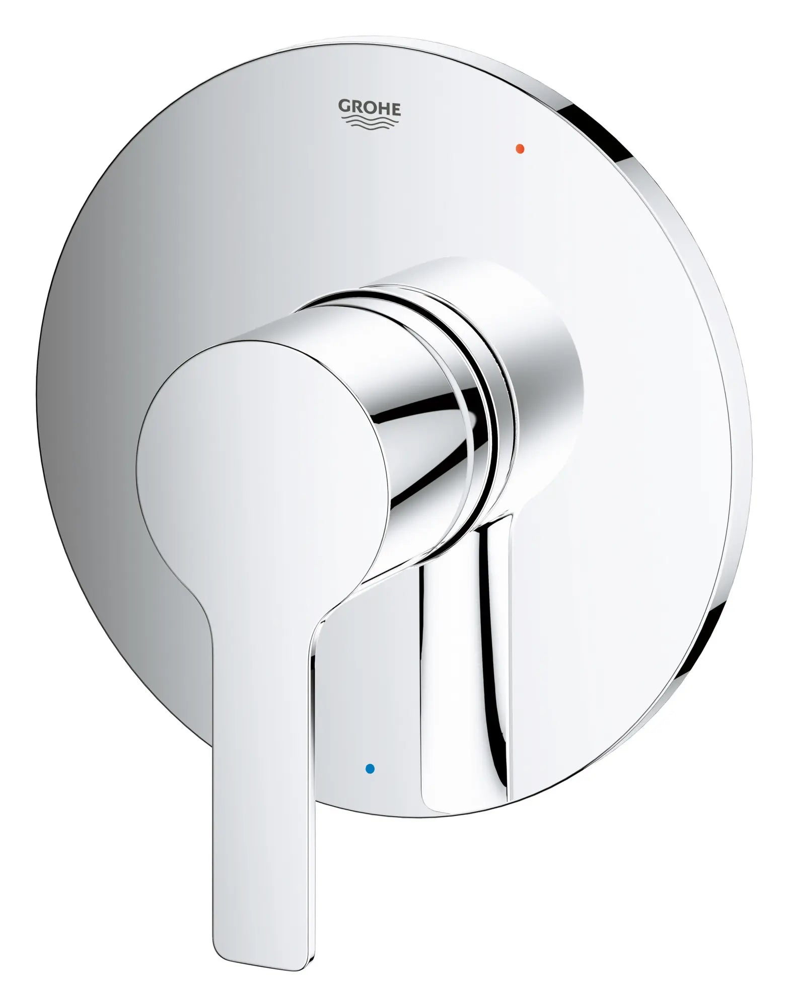 Pressure Balance Valve Trim with Cartridge // GROHE STARLIGHT CHROME // 52491_29330000_2_0_CDNwebp.webp