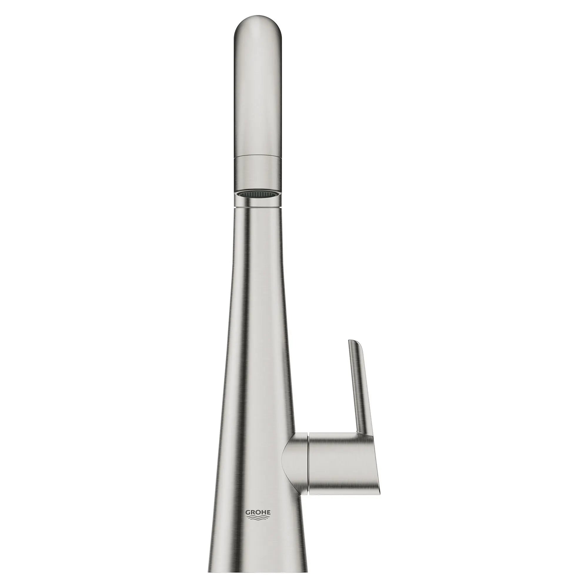 GROHE Zedra Single-Handle Beverage Faucet (Cold Water Only) with Filtration 1.75 GPM (6.6 L/min) // SUPERSTEEL INFINITYFINISH // 53015_30026DC2_4_1_CDNwebp.webp