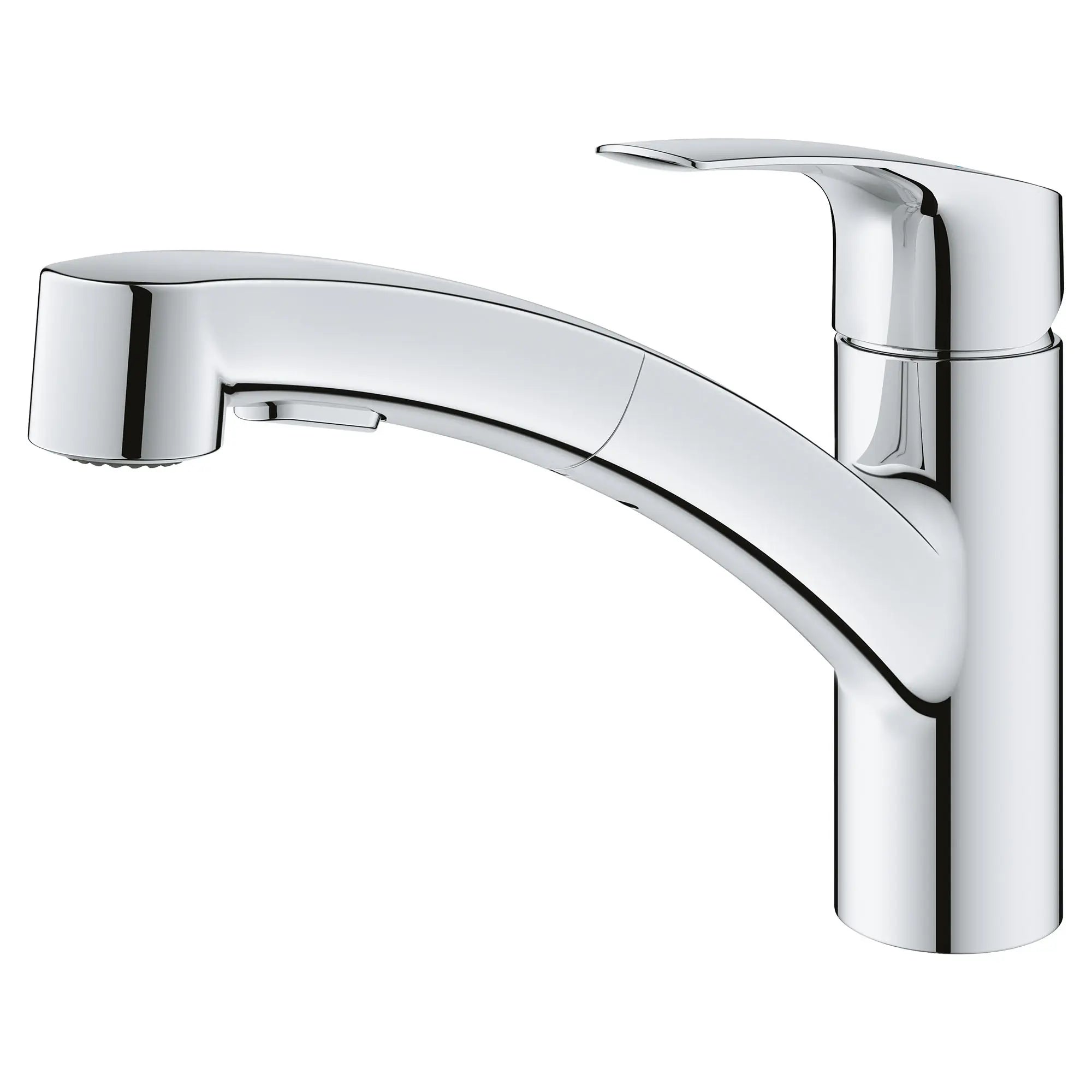 Eurosmart Single-Handle Dual Spray Pull-Out Kitchen Faucet 1.75 gpm (6.6 L/min) // GROHE STARLIGHT CHROME // 53092_30306001_1_0_CDNwebp.webp