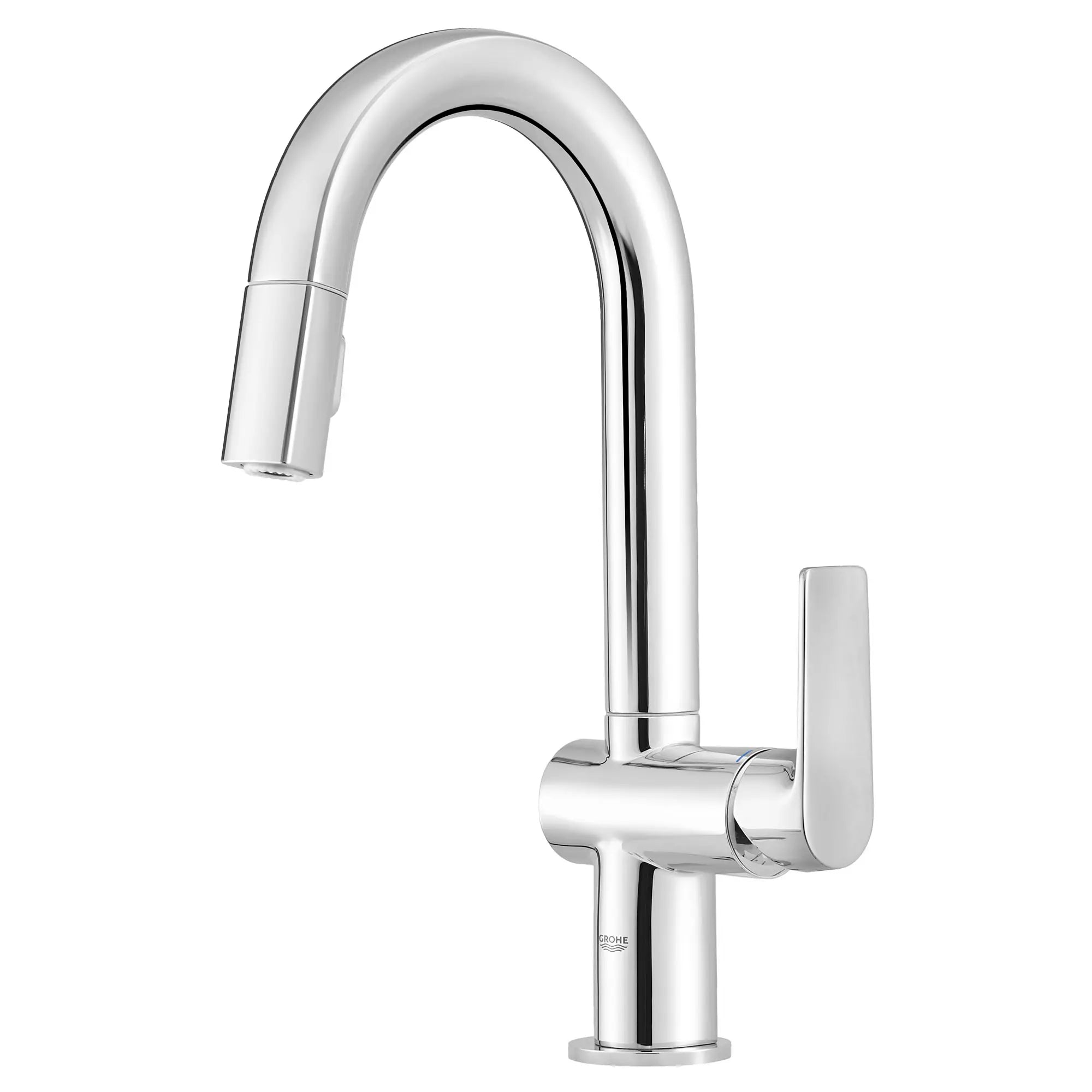 Single-Handle Pull Down Dual Spray Bar Faucet 1.75 GPM (6.6 L/min) // GROHE STARLIGHT CHROME // 53175_30378000_1_0_CDNwebp.webp