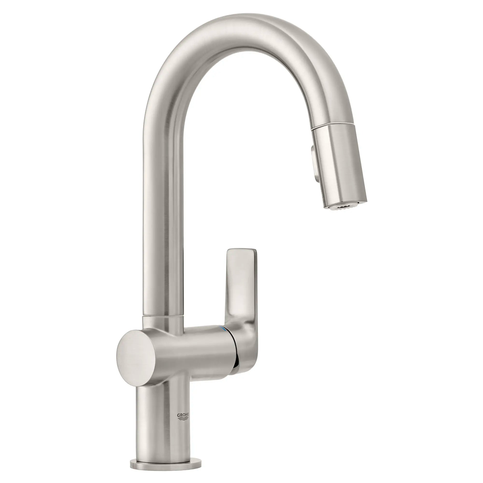 Single-Handle Pull Down Dual Spray Bar Faucet 1.75 GPM (6.6 L/min) // SUPERSTEEL INFINITYFINISH // 53177_30378DC0_0_CDNwebp.webp