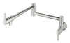 [31075DC2] GROHE Zedra 2-Handle Wall Mount Pot Filler - SuperSteel InfinityFinish