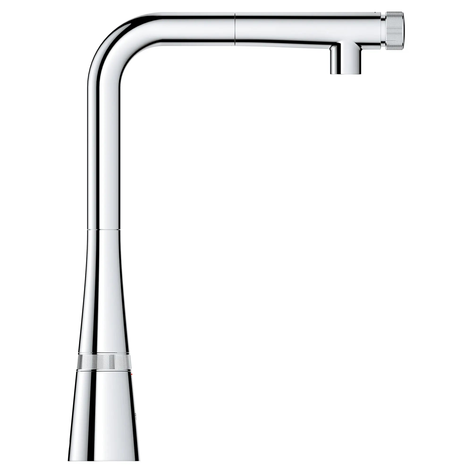 GROHE Zedra SmartControl Pull-Out Single Spray Kitchen Faucet 1.75 GPM (6.6 L/min) // GROHE STARLIGHT CHROME // 53626_31559002_2_0_CDNwebp.webp