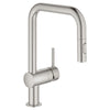 [32319DC3] Minta Single-Handle Pull Down Kitchen Faucet Dual Spray 1.75 GPM (6.6 L/min) - GROHE StarLight Chrome