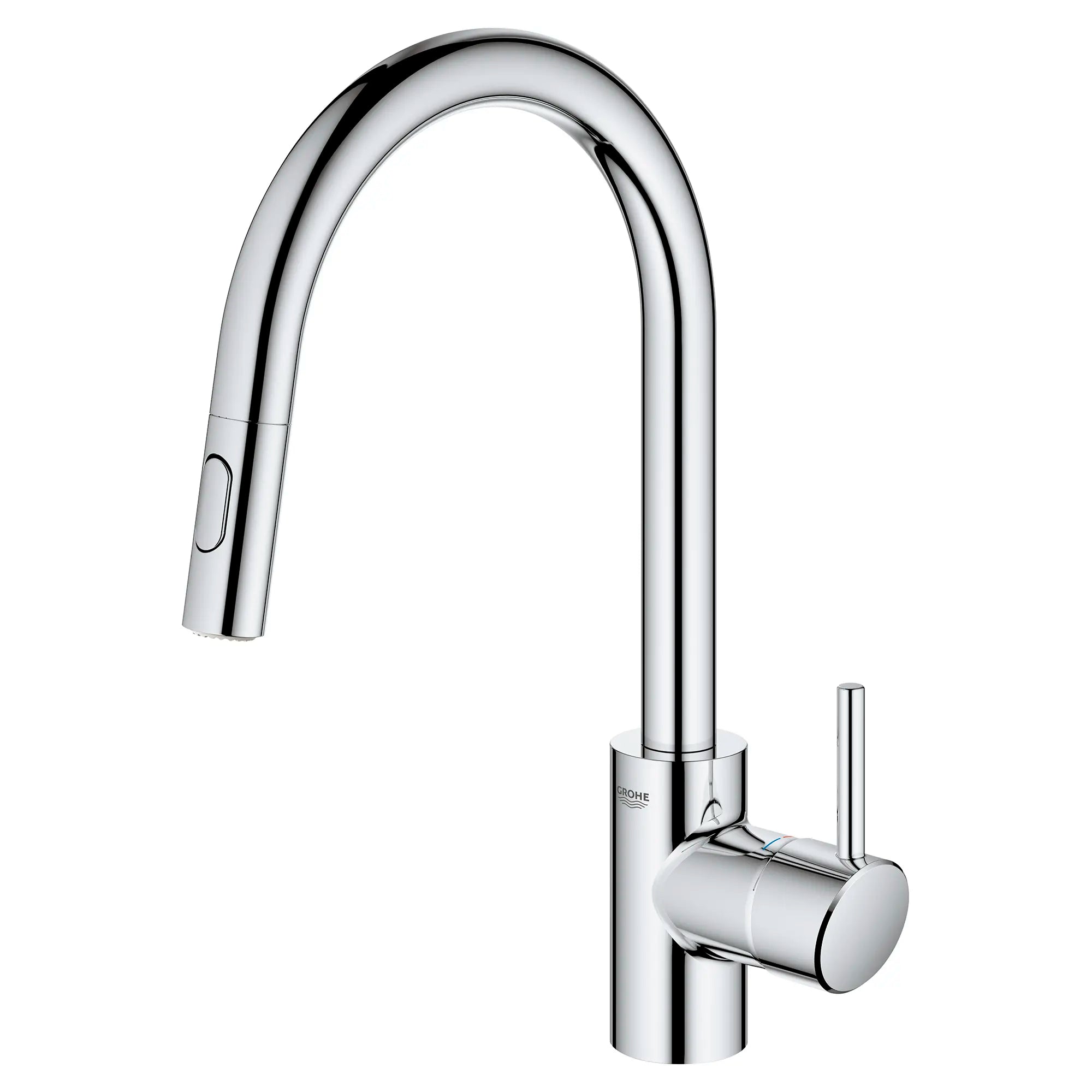 Concetto Single-Handle Pull-Down Kitchen Faucet Dual Spray 1.75 GPM (6.6 L/min) // GROHE STARLIGHT CHROME // 53954_32665003_1_0_CDNwebp.webp