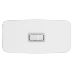 [39659000] Dual Flush Tank Cover - Alpine White
