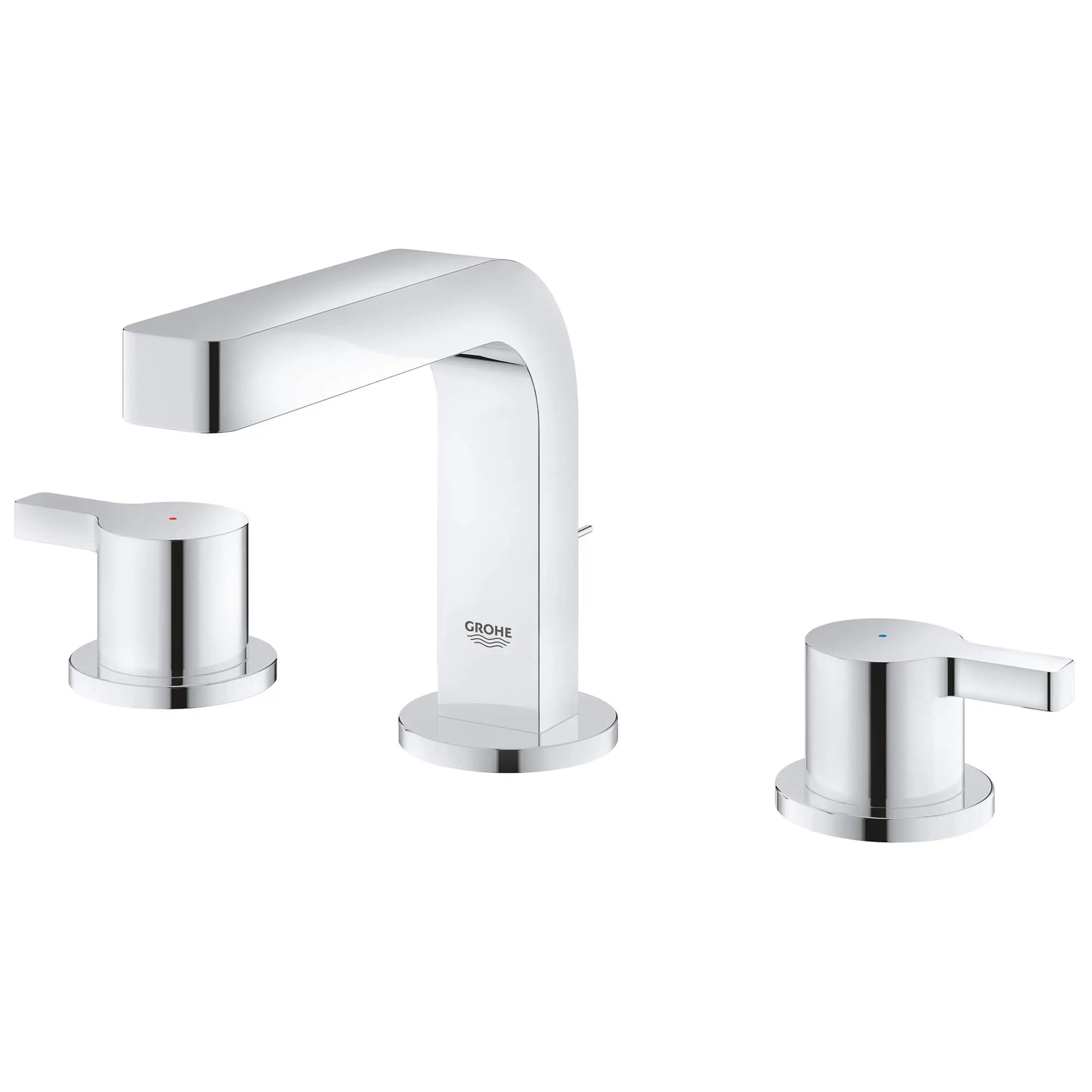 8-inch Widespread 2-Handle M-Size Bathroom Faucet 1.2 GPM // GROHE STARLIGHT CHROME // 587_20574000-enviro-2_0_CDNwebp.webp