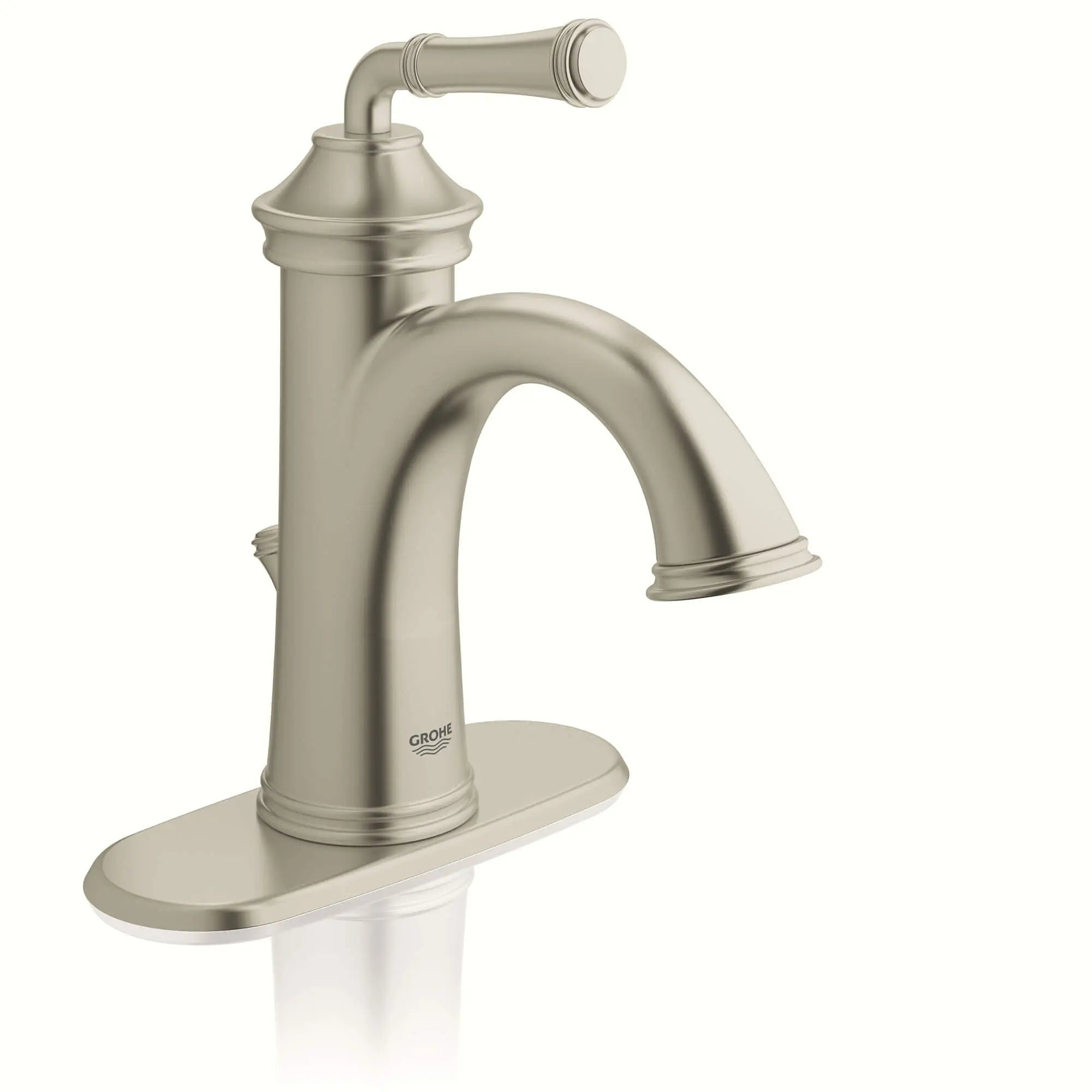 Single Hole Single-Handle S-Size Bathroom Faucet 1.2 GPM // BRUSHED NICKEL INFINITYFINISH // 618_21111en0-single-handle-bathroom-faucet-enviro-2_0_CDNwebp.webp