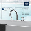 [25048003] 3-Hole 2-Handle Deck Mount Roman Tub Faucet - GROHE StarLight Chrome