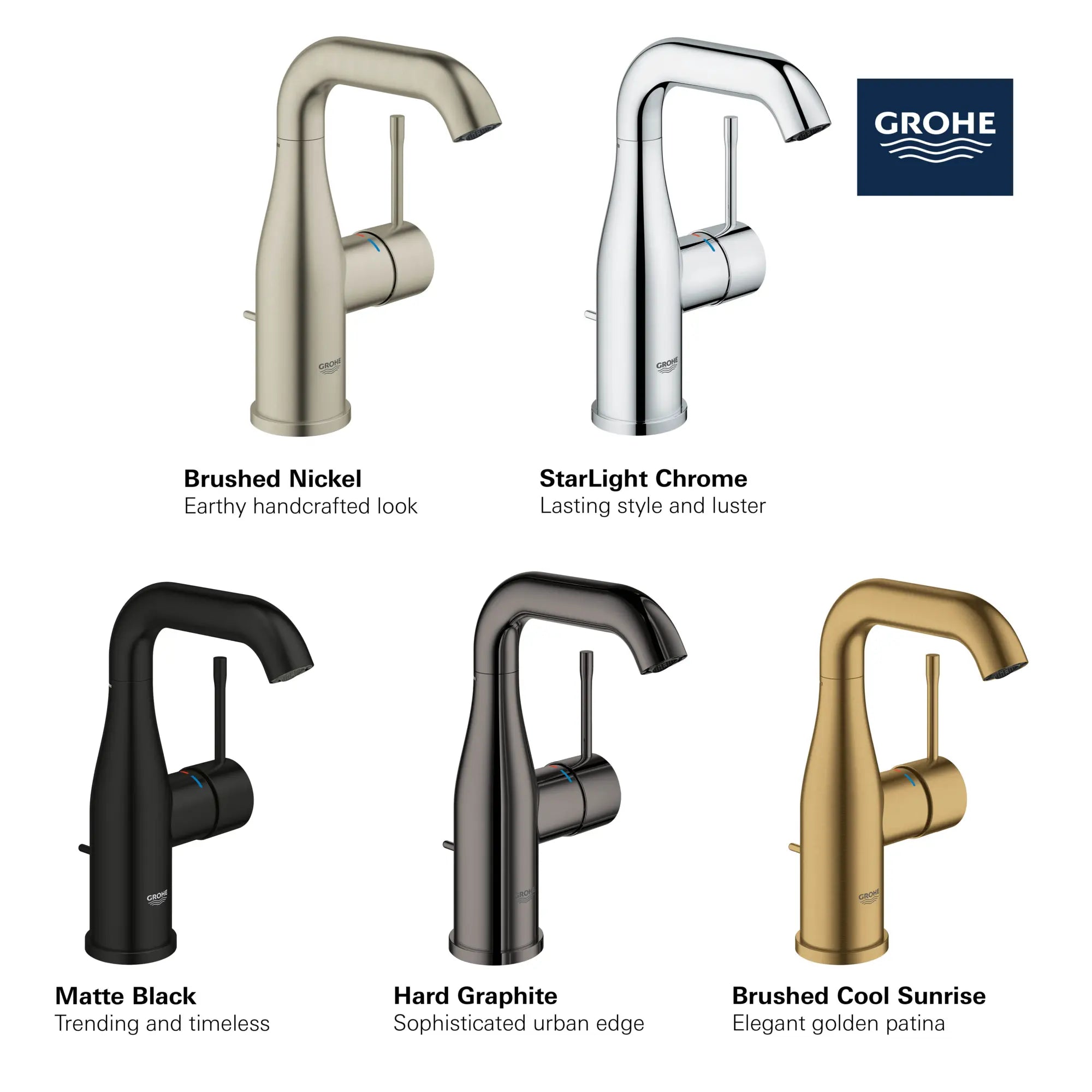 Single Hole Single-Handle M-Size Bathroom Faucet, 1.2 GPM (4.5 L/min) // GROHE STARLIGHT CHROME // 68628_GROHE_Essence_Bath_OHM_M-Size_23485_A_Info_3_0_CDNwebp.webp