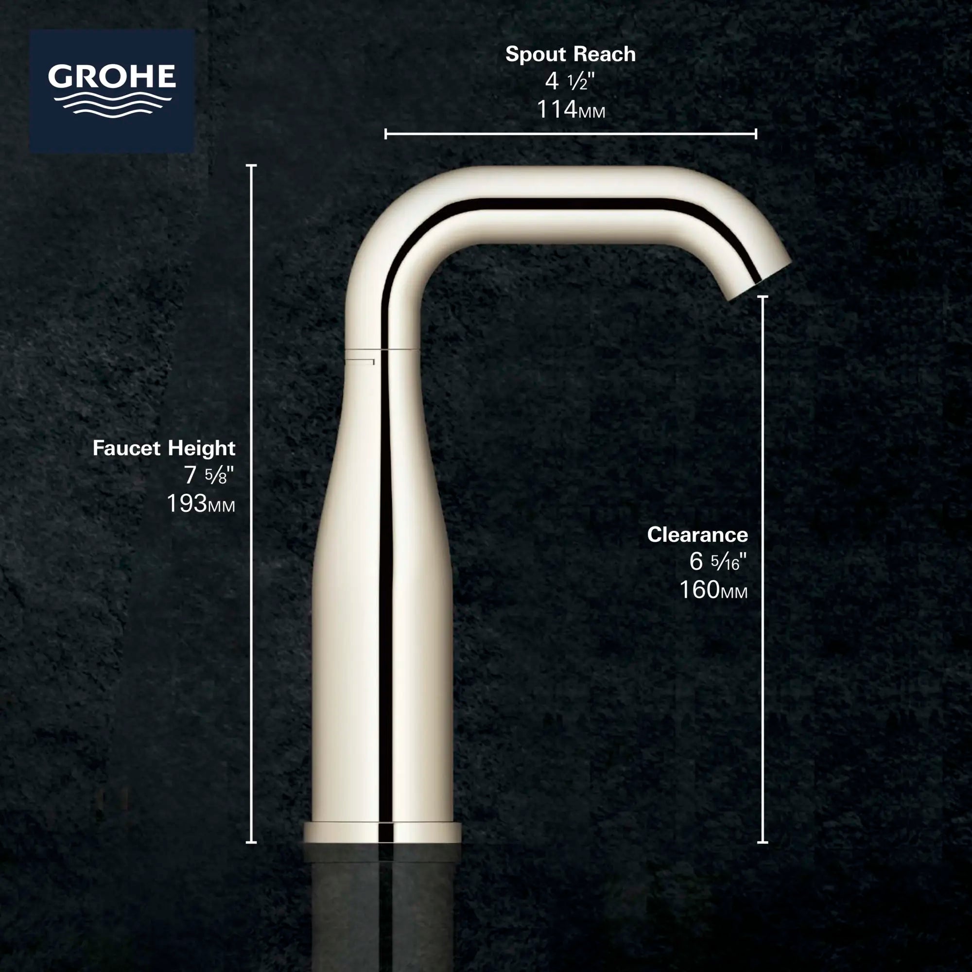Single Hole Single-Handle M-Size Bathroom Faucet, 1.2 GPM (4.5 L/min) // GROHE STARLIGHT CHROME // 68642_GROHE_Infographics_Essence_Bath_OHM_M-Size_23485_F2_0_CDNwebp.webp