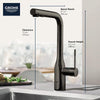 [30271000] Essence Single-Handle Pull-Out Kitchen Faucet Dual Spray 1.75 GPM (6.6 L/min) - GROHE StarLight Chrome