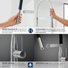 [30295000] Essence Single-Handle Semi-Pro Dual Spray Kitchen Faucet 1.75 GPM (6.6 L/min) - GROHE StarLight Chrome