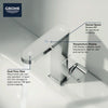 [23960003] Single Hole Single-Handle M-Size Bathroom Faucet 1.2 GPM - GROHE StarLight Chrome