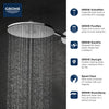 [26502EN0] 310  Shower Head Set, 12" - 2 Sprays, 1.75 GPM (6.6 L/min) - Brushed Nickel InfinityFinish