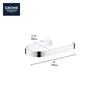 [41068000] Paper Holder w/o Cover - GROHE StarLight Chrome