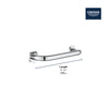 [40421001] 12" Grab Bar - GROHE StarLight Chrome