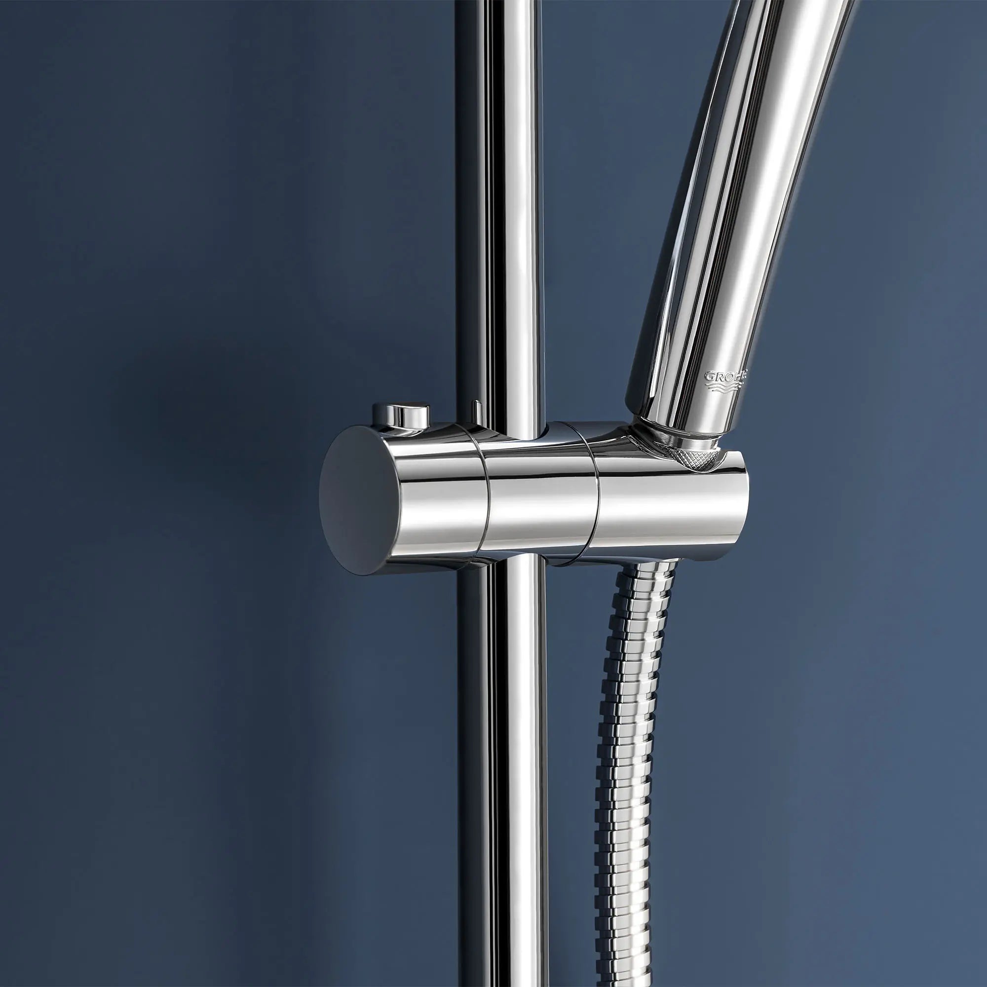 310 CoolTouch Thermostatic Shower System, 1.75 gpm (6.6 L/min) // GROHE STARLIGHT CHROME // 70715_B-26128002_26726000_26177002_CDNwebp.webp