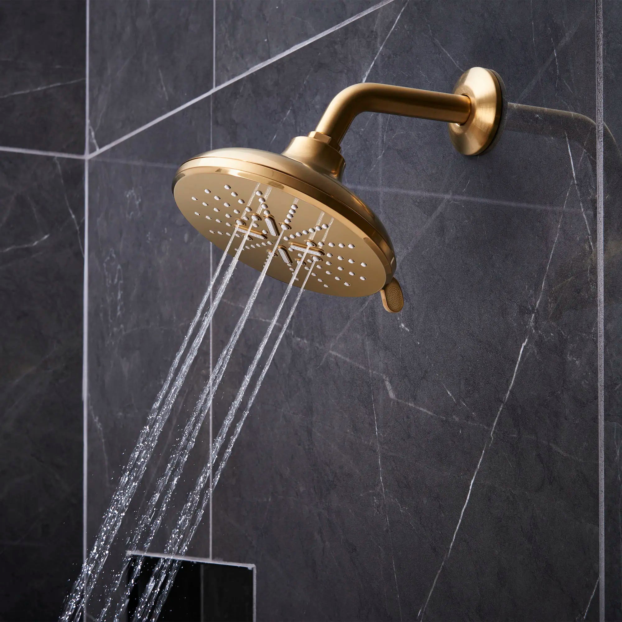 Shower Head, 6-1/2" - 3 Sprays, 1.75 GPM (6.6 L/min) // BRUSHED COOL SUNRISE // 71068_B-26789GN0_2_CDNwebp.webp
