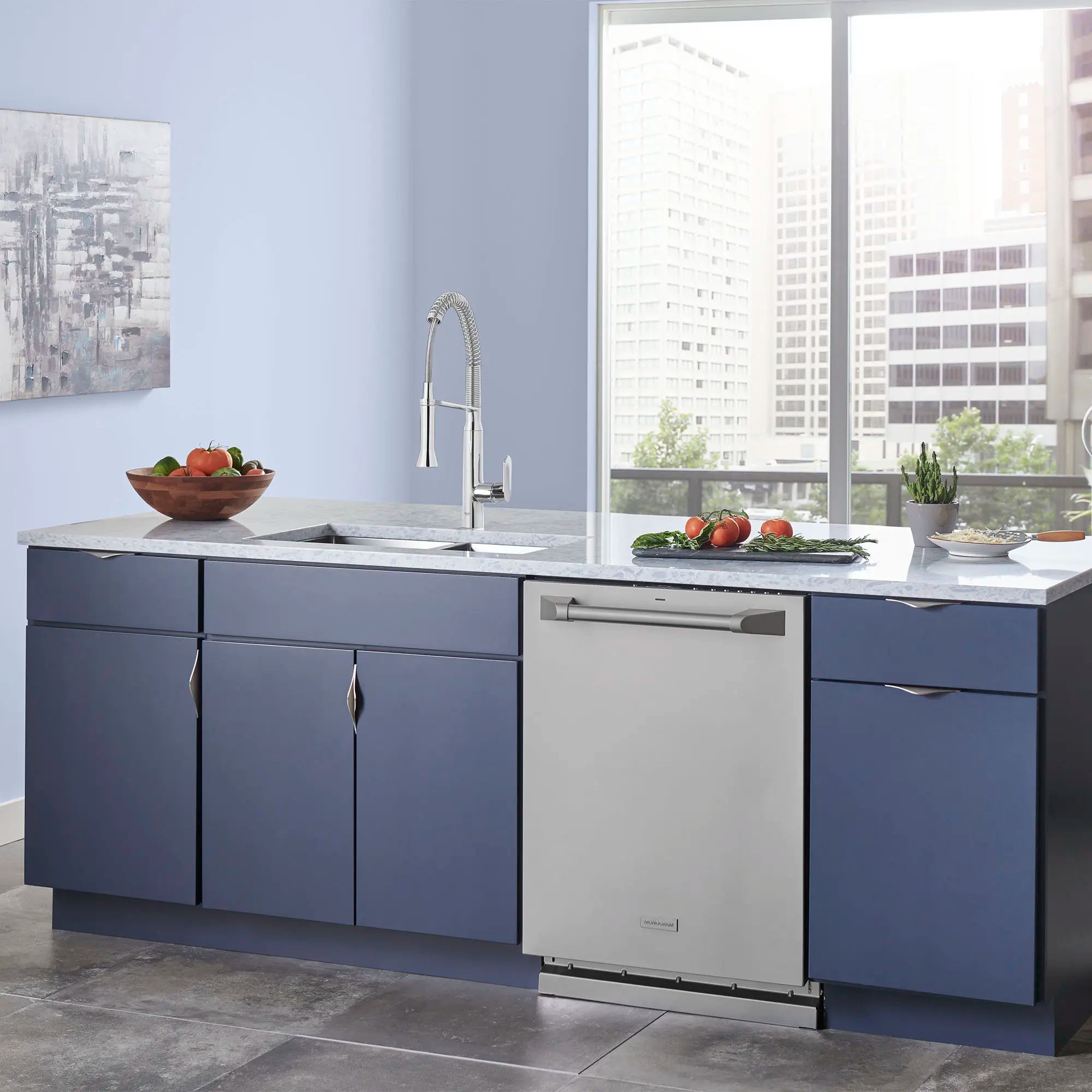 K7 Medium Single-Handle Semi-Pro Dual Spray Kitchen Faucet 1.75 GPM (6.6 L/min) // GROHE STARLIGHT CHROME // 71918_B-31380000_1_CDNwebp.webp