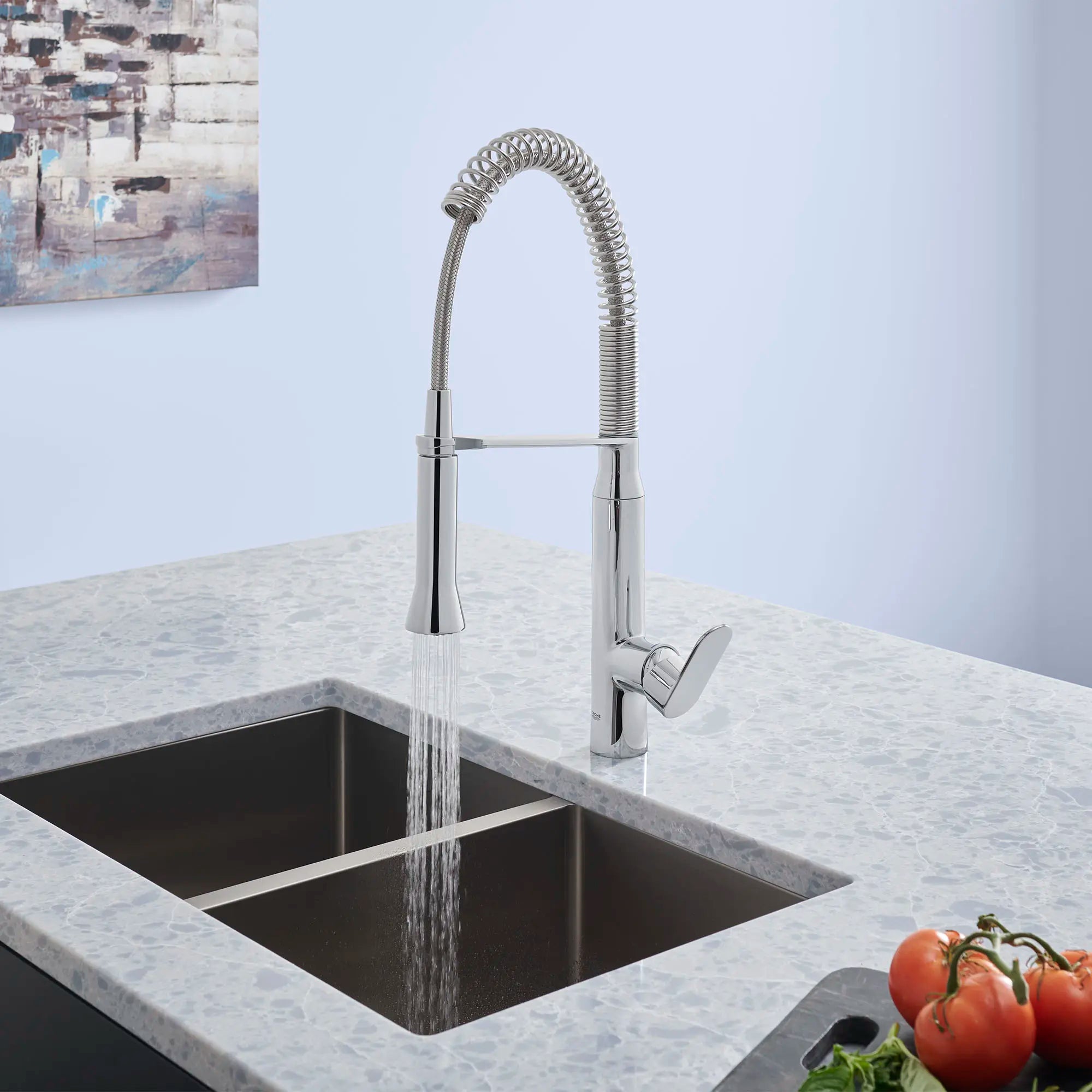 K7 Medium Single-Handle Semi-Pro Dual Spray Kitchen Faucet 1.75 GPM (6.6 L/min) // GROHE STARLIGHT CHROME // 71920_B-31380000_3_CDNwebp.webp