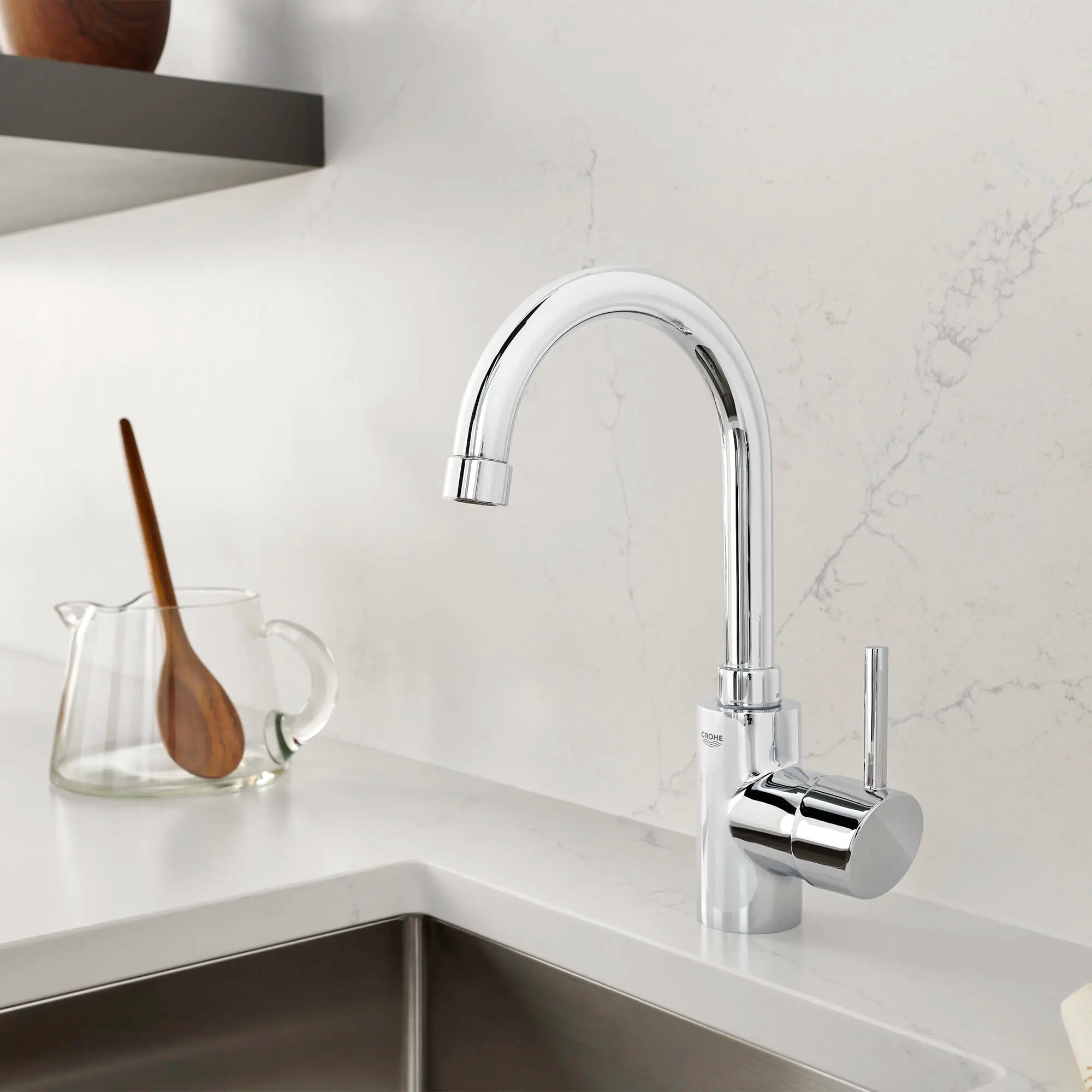 Single-Handle Bar Faucet 5.7 L/min (1.5 gpm) // GROHE STARLIGHT CHROME // 72009_B-31518000_2_CDNwebp.webp