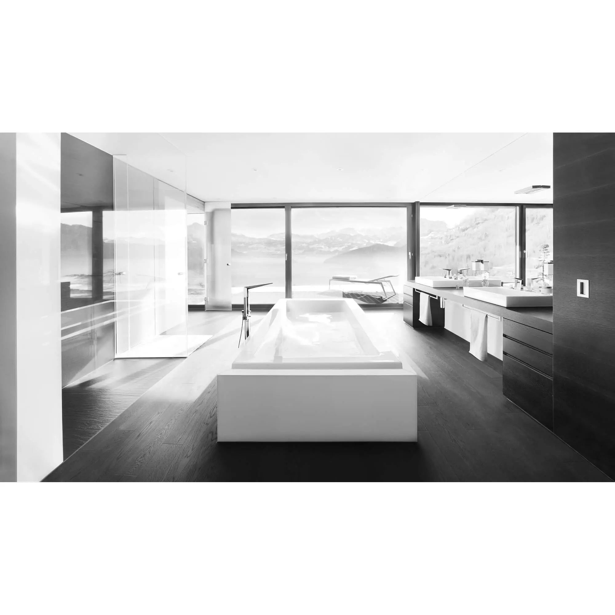 Single-Handle Freestanding Tub Faucet with 1.75 GPM Hand Shower // GROHE STARLIGHT CHROME // 783_23119000-floor-standing-tub-filler-enviro-3_0_CDNwebp.webp