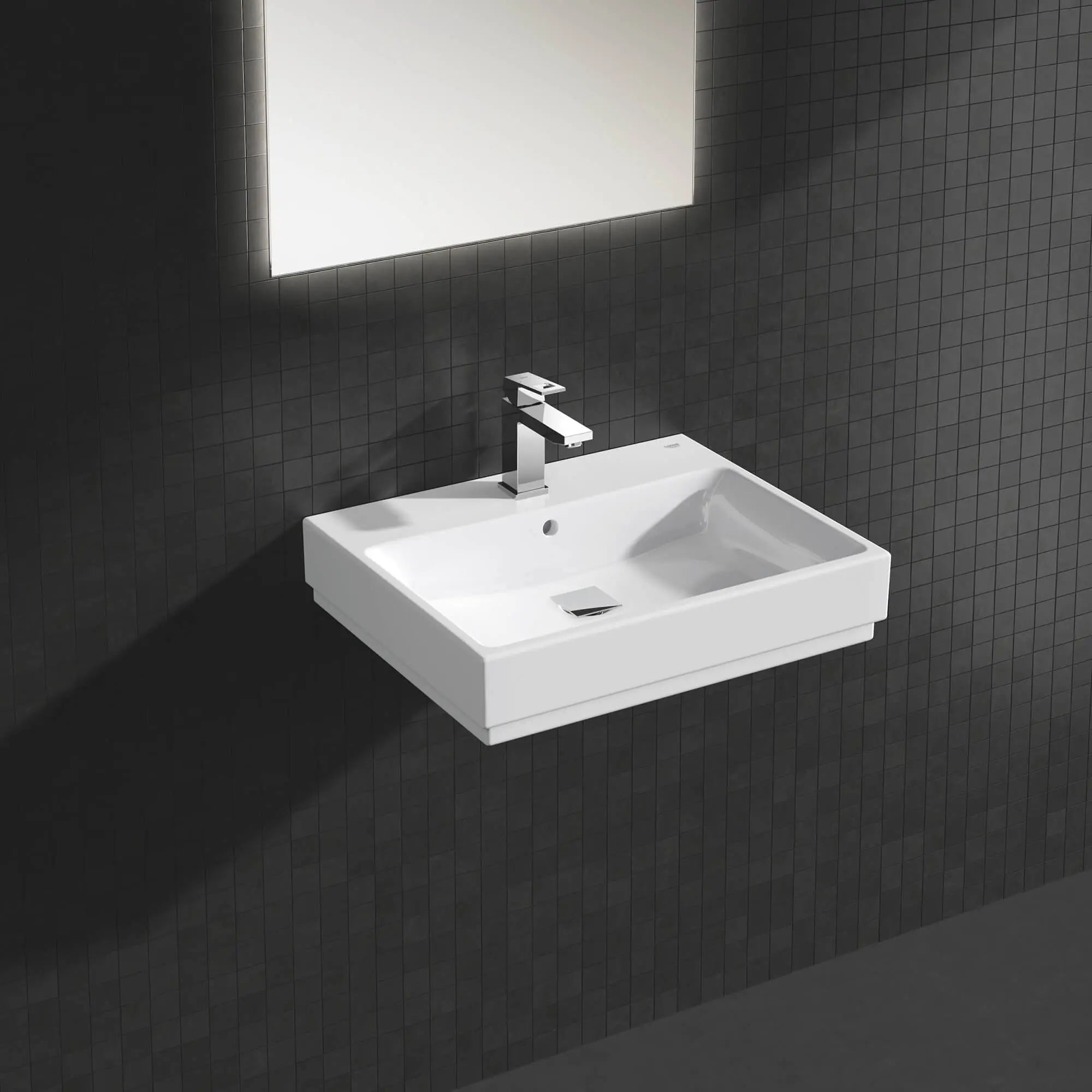Single Hole Single-Handle M-Size Bathroom Faucet 1.5 GPM // GROHE STARLIGHT CHROME // 814_23445000-single-handle-bathroom-faucet-m-size-enviro-22_0_CDNwebp.webp