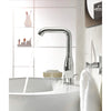 [2348600A] Single Hole Single-Handle L-Size Bathroom Faucet, 1.2 GPM (4.5 L/min) - GROHE StarLight Chrome
