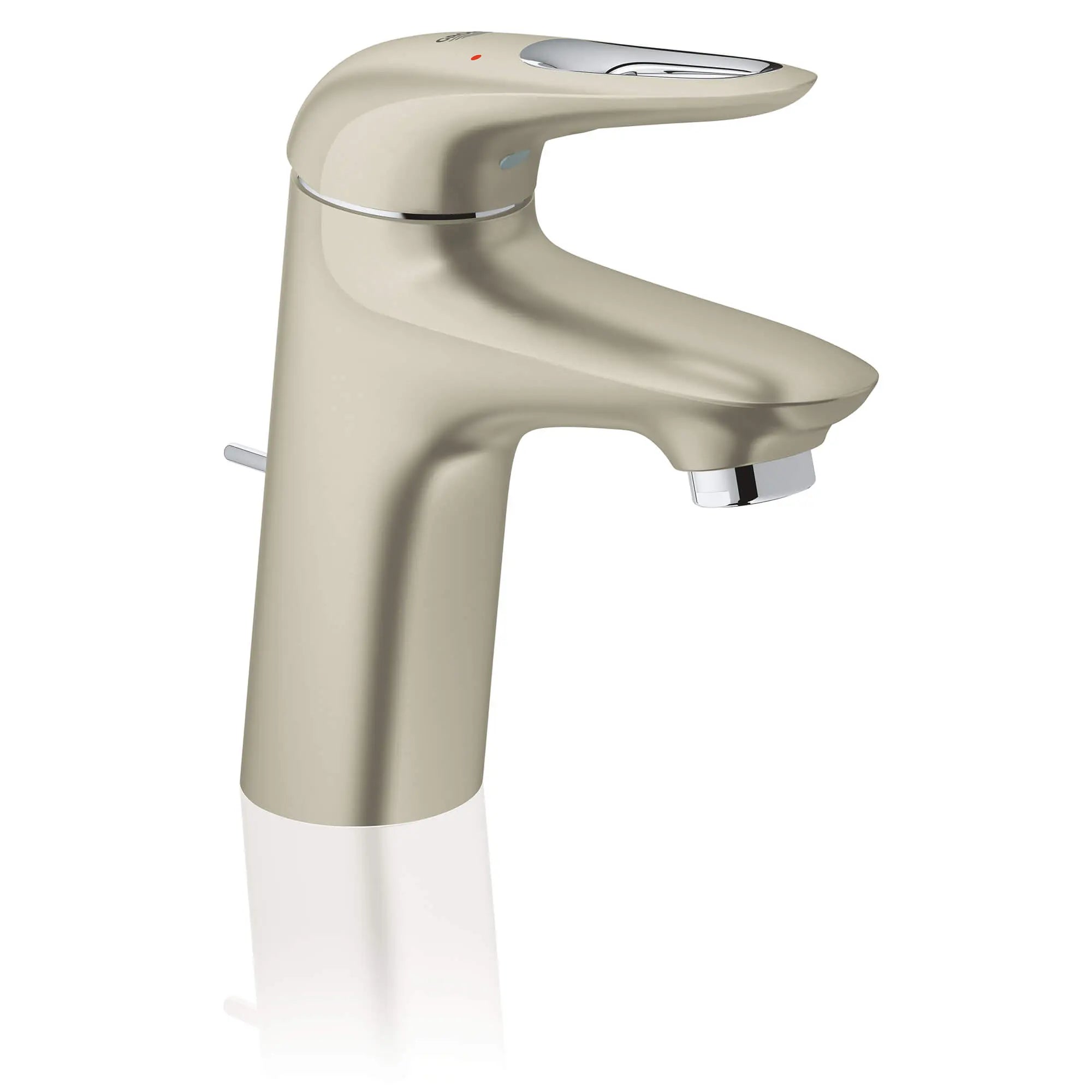 Single Hole Single-Handle S-Size Bathroom Faucet 1.2 GPM // BRUSHED NICKEL INFINITYFINISH // 845_23577en3-single-handle-bathroom-faucet-s-size-enviro-1_0_CDNwebp.webp