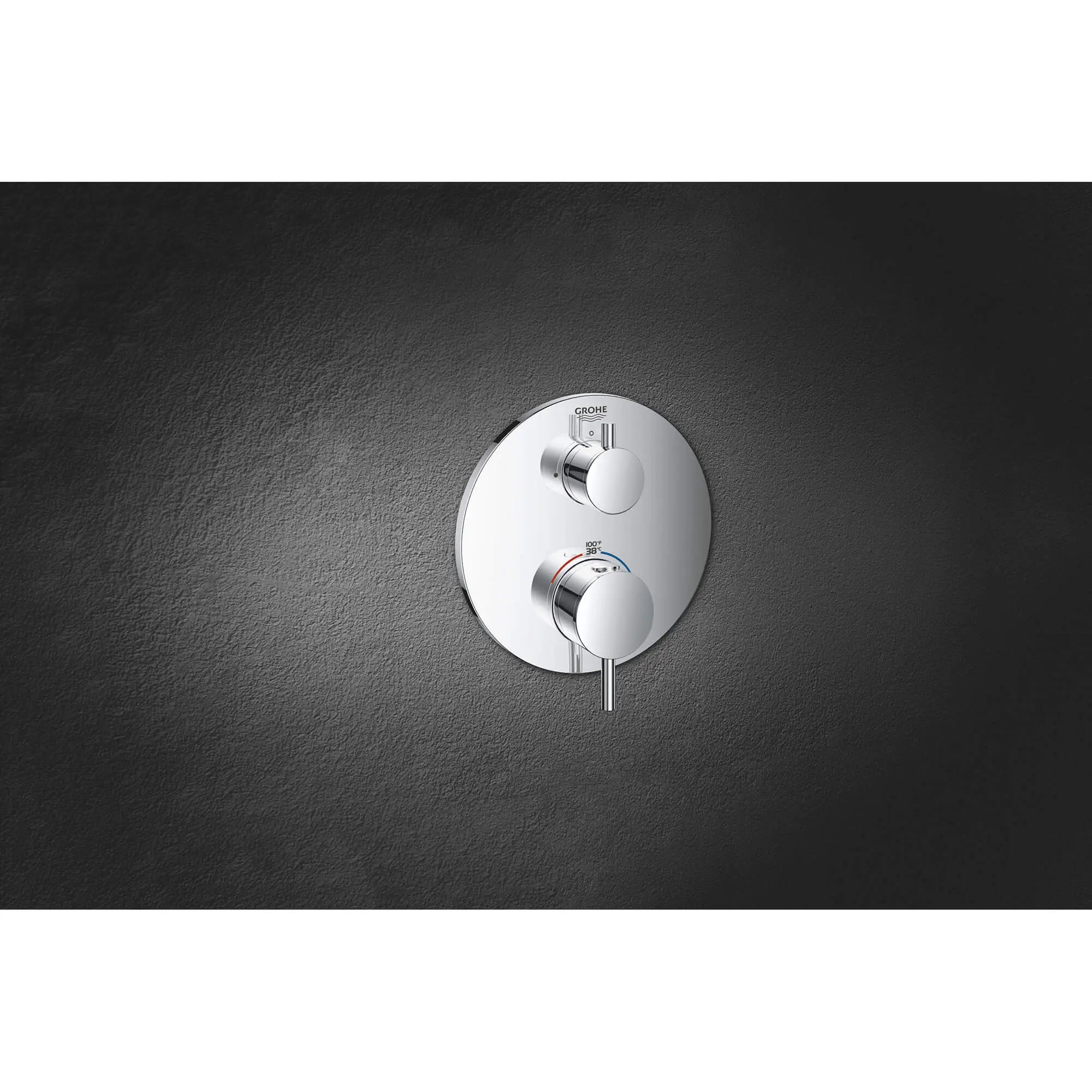 Dual Function 2-Handle Thermostatic Valve Trim // GROHE STARLIGHT CHROME // 949_24151003-dual-function-2-handle-thermostatic-trim-enviro-1_0_CDNwebp.webp