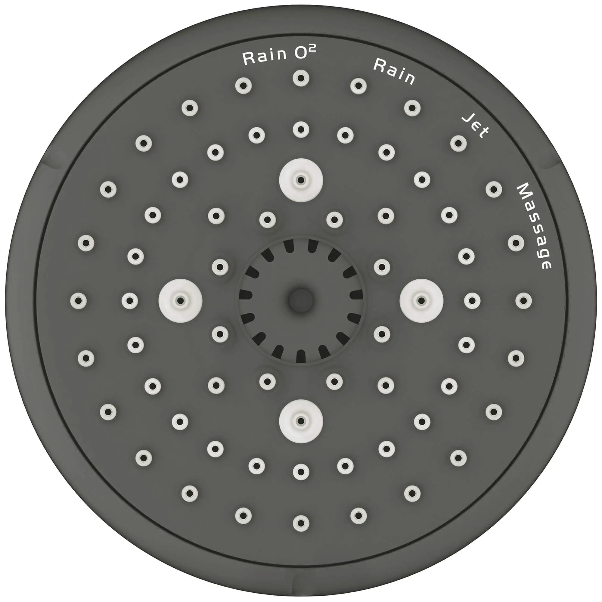 Tempesta 100 Shower Head, 4" - 4 Sprays, 1.75 gpm (6.6 L/min) // BRUSHED NICKEL INFINITYFINISH // 966_26044en1-shower-head-4-sprays-enviro-1_0_CDNwebp.webp