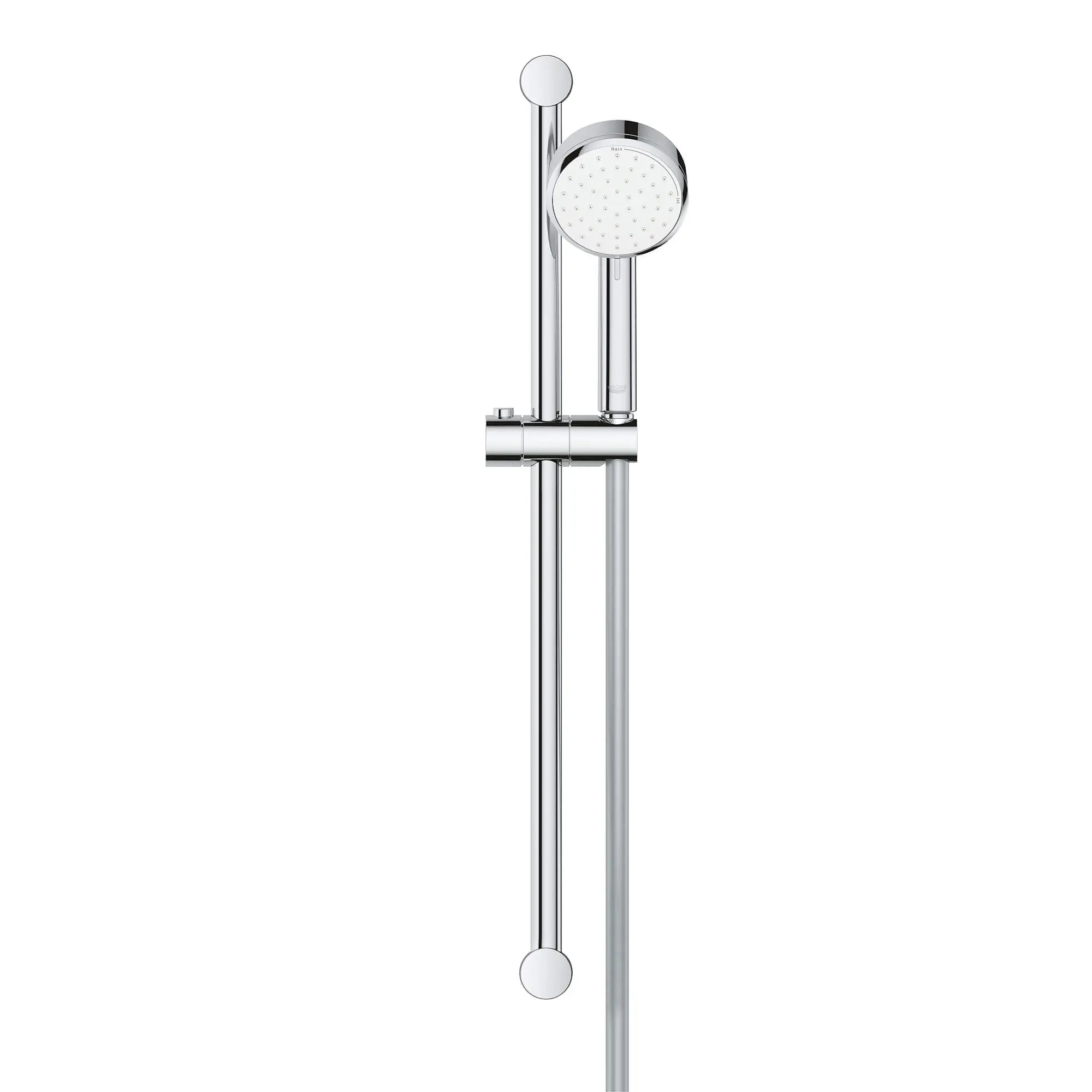 24" Shower Slide Bar Kit - 2 Sprays, 1.75 gpm // GROHE STARLIGHT CHROME // 976_26076002-shower-rail-set-2-sprays-enviro-1_0_CDNwebp.webp