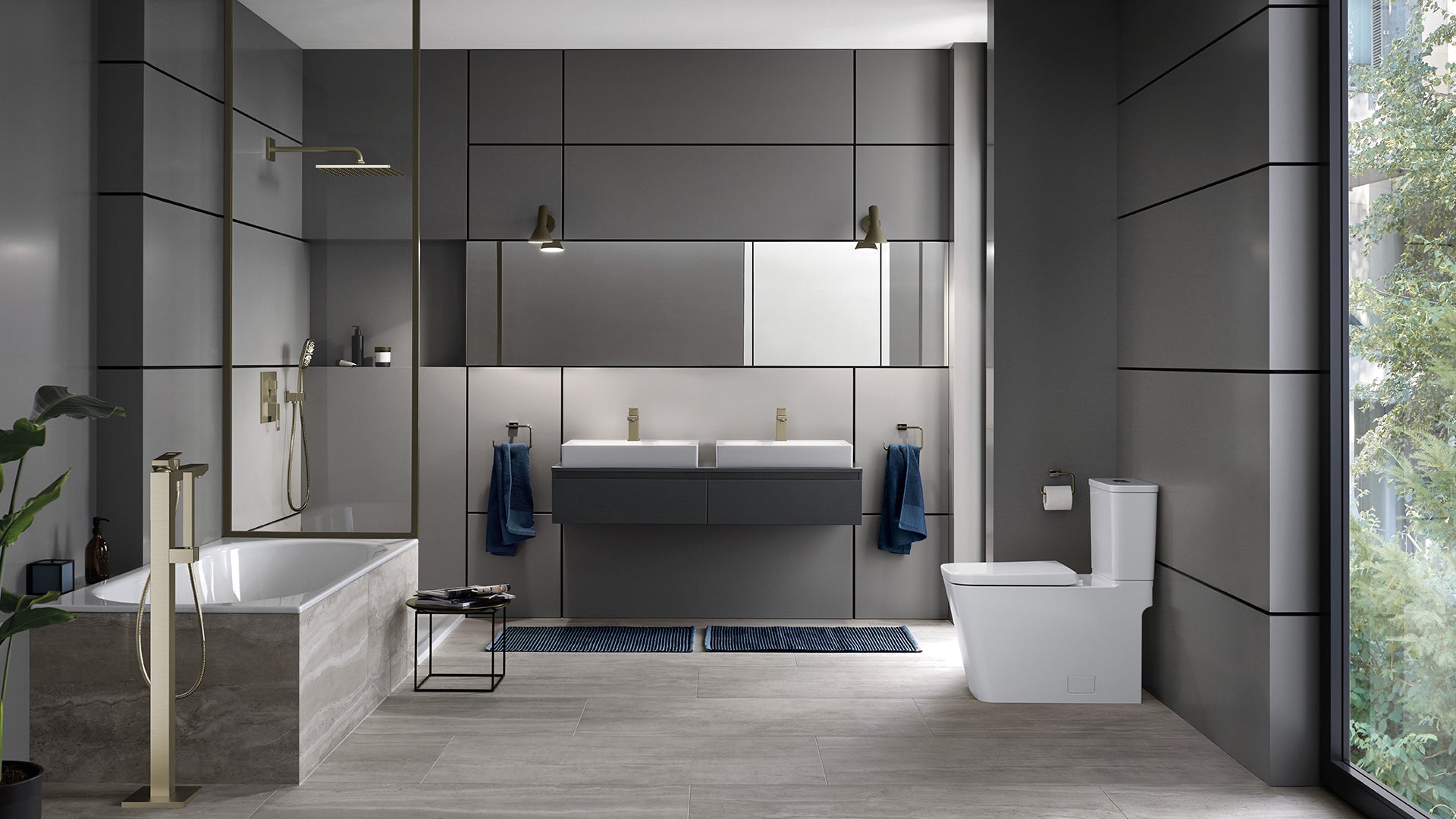 Eurocube bathroom collection